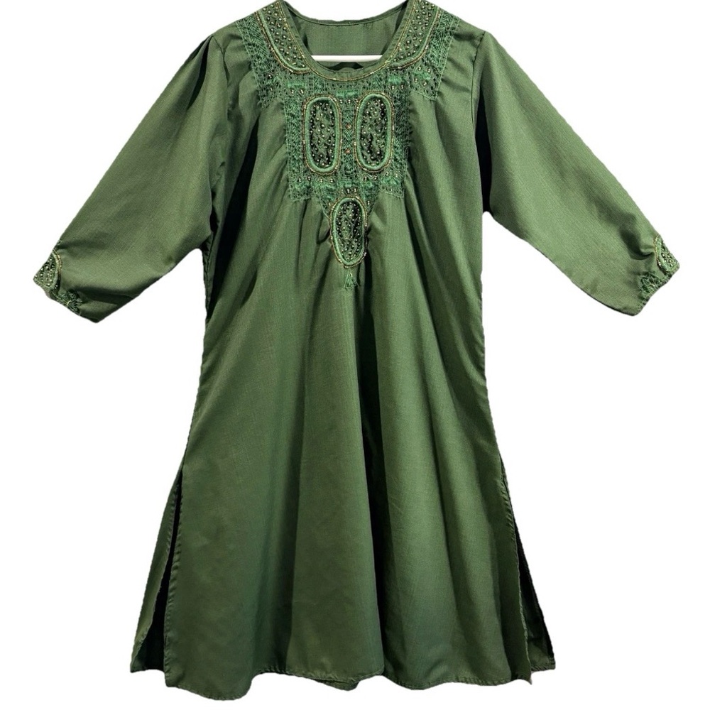 Boho Tunic Dress Spring‎ Casual Shift